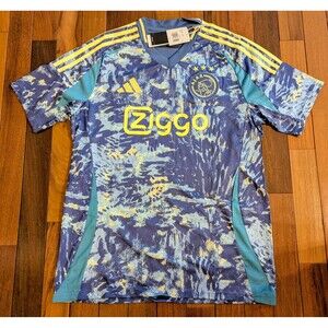 Adidas Ajax 2024/2025 Away Shirt Mens Large Football Soccer Jersey IT6162 NWT